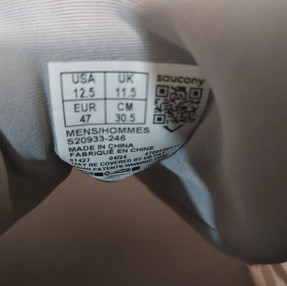 Saucony Hurricane 24 Men's Size 12.5 Like New Condition - Picture 12 of 16